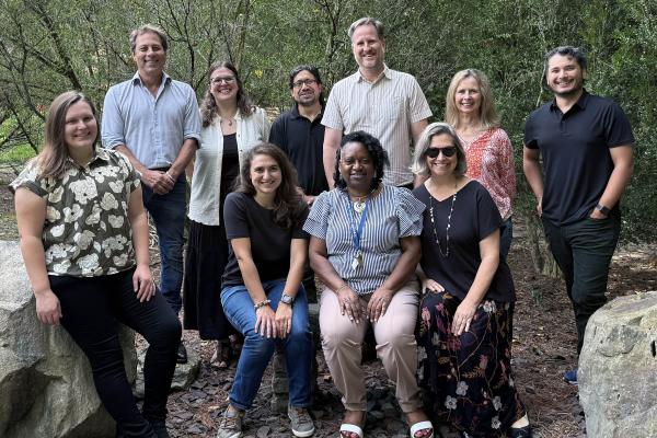 A group photo of Geology Department Faculty members