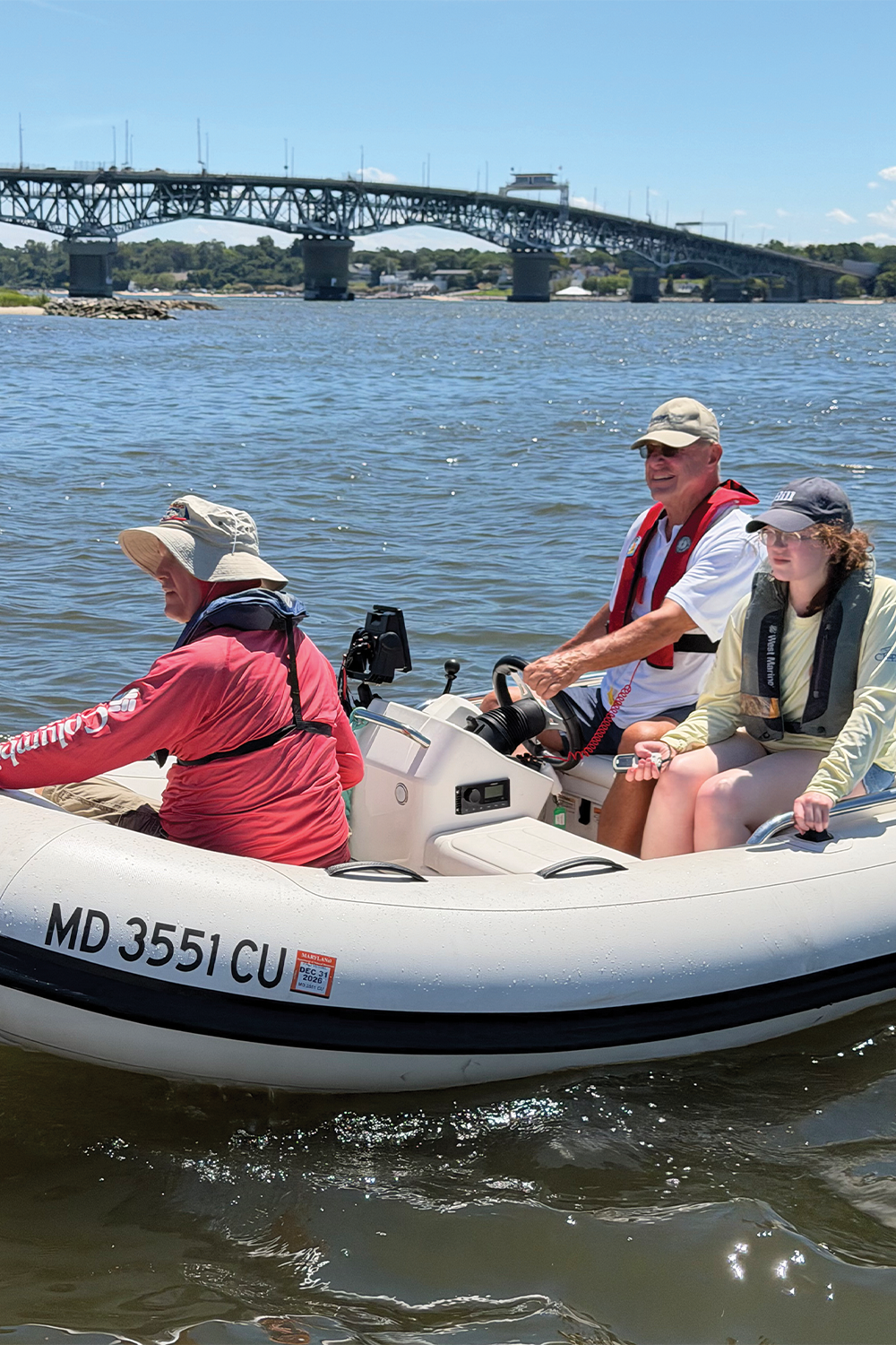 Richard Lafferty recently assisted in the documentation of bathymetric research. Photo by Candace Johnson.