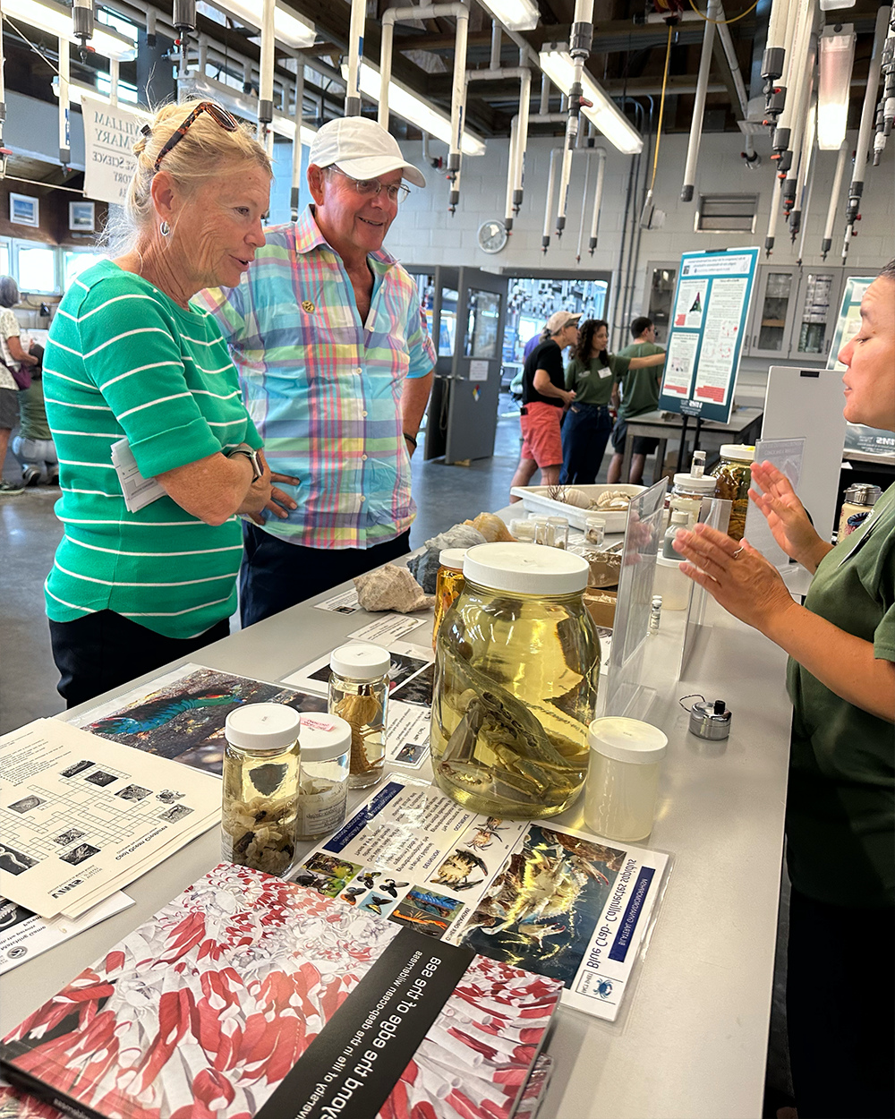 Eastern Shore residents enjoyed learning more about their local environment. Photo by Ethan Smith.