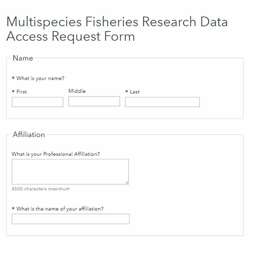 Data Request Form